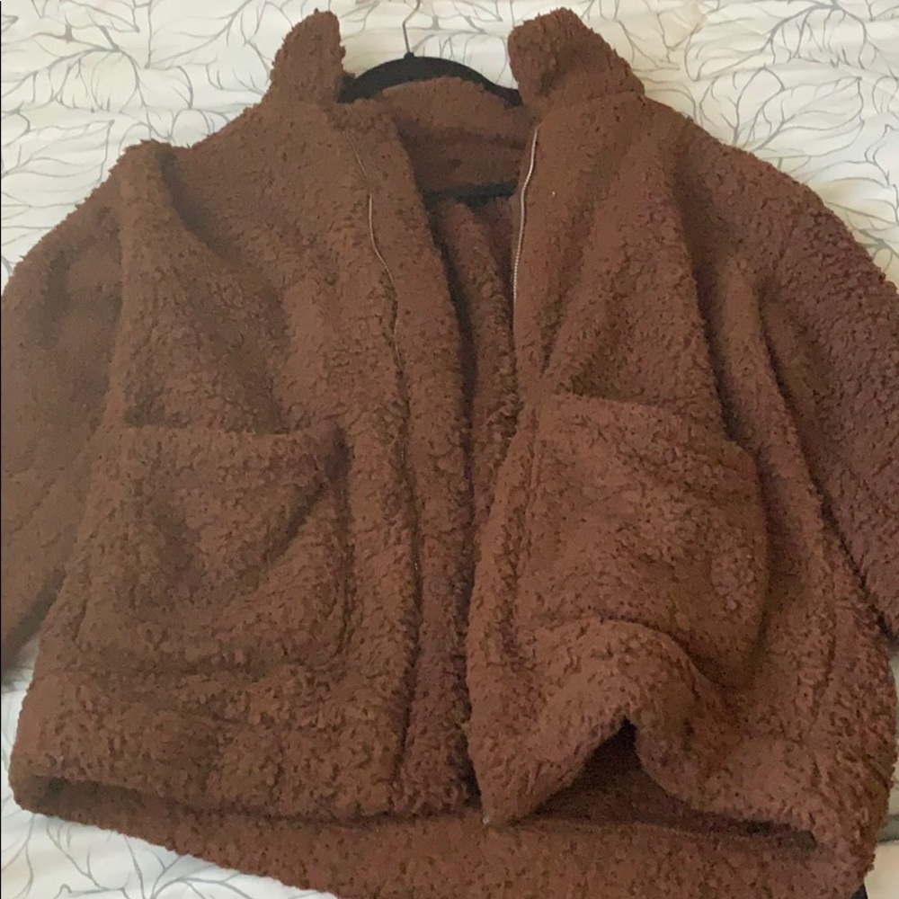 Furry coat